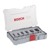 Coffret 6 fraises droites queue 8 mm - BOSCH