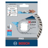 Disque diamanté Ø125 mm X-Lock Standard Universel 2608615166 - BOSCH