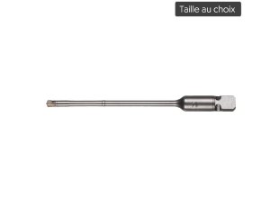 Foret creux 4 taillants SDS-Plus, système modulaire, taille au choix - MILWAUKEE