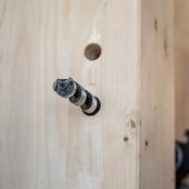 Coffret 6 mèches bois simple spirale 235 mm 10-20 mm - BOSCH