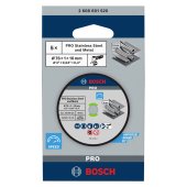 Pack de 5 disques à tronçonner inox 76 x 1 x 10 mm - BOSCH
