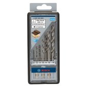 Coffret 7 mèches à bois hélicoïdales 1/4" Ø2 à Ø8 mm - BOSCH