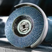 Disque à lamelles Ø125 mm X-Lock bombé fibre X571, grain au choix - BOSCH