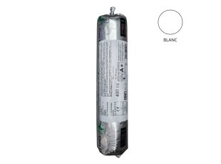 Mastic silicone neutre alcoxy 7070 Plus, Blanc, poche de 400 ml - DEN BRAVEN