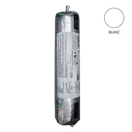 Mastic silicone neutre alcoxy 7070 Plus, Blanc, poche de 400 ml - DEN BRAVEN