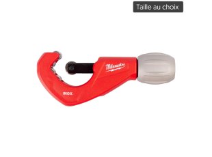 Coupe-tube cuivre oscillant 4 rouleaux avec ébavureur, taille au choix - MILWAUKEE
