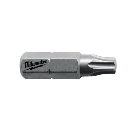 Embout de vissage acier TX30 S2 60 HRC, par 25 - MILWAUKEE