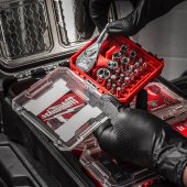 Coffret 25 pcs clé à cliquet compacte 1/4" - MILWAUKEE