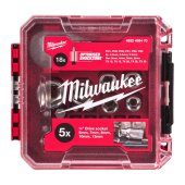 Coffret 25 pcs clé à cliquet compacte 1/4" - MILWAUKEE