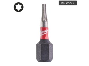 Embout de vissage TX Shockwave Impact Duty, au choix - MILWAUKEE