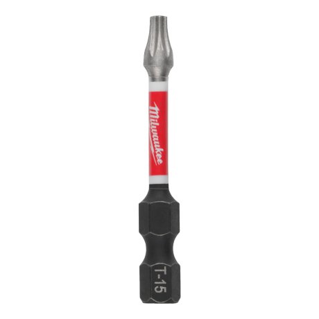Embout de vissage TX15 x 50 mm Shockwave Impact Duty, par 1 - MILWAUKEE
