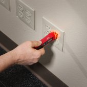 Détecteur de tension sans contact avec thermomètre laser - MILWAUKEE