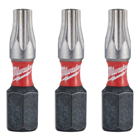 Embout de vissage TX BO30 x 25 mm Shockwave Impact Duty, par 3 - MILWAUKEE