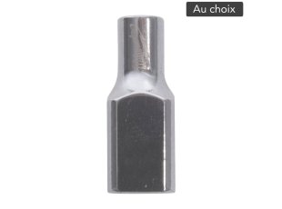 Douille Torx externe 1/4" Four Flat™ chrome, taille au choix - MILWAUKEE