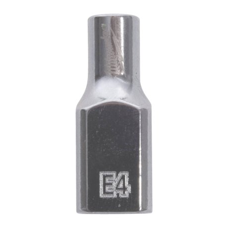 Douille Torx externe 1/4" Four Flat™ chrome E4 - MILWAUKEE
