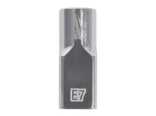 Douille Torx externe 1/4" Four Flat™ chrome E7 - MILWAUKEE