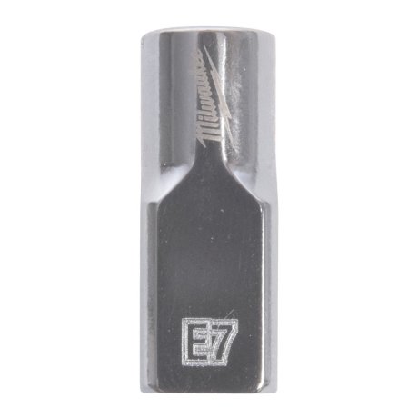 Douille Torx externe 1/4" Four Flat™ chrome E7 - MILWAUKEE