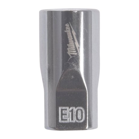 Douille Torx externe 1/4" Four Flat™ chrome E10 - MILWAUKEE