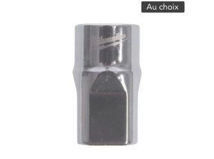 Douille Torx externe 3/8" Four Flat™ chrome, taille au choix - MILWAUKEE