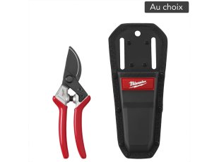 Sécateur Bypass avec étui, au choix - MILWAUKEE