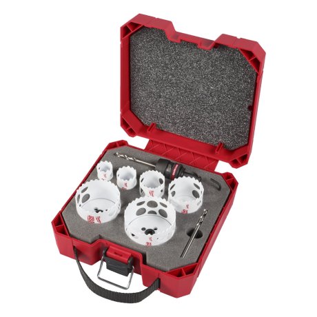 Coffret scies cloches bi-metal Hole Dozer™ Quik-Lok™ Ø25-76 mm, 9 pcs - MILWAUKEE