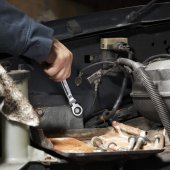 Set de 7 clés mixtes à cliquet tête flexible Max Bite™, 8 à 17 mm - MILWAUKEE