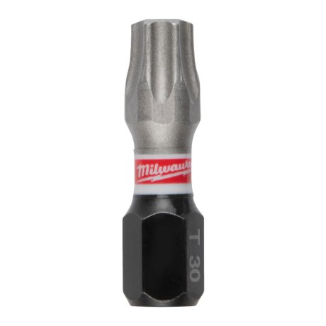 Embout de vissage TX30 x 25 mm Shockwave Impact Duty, par 25 - MILWAUKEE