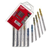 Set lames scie sauteuse T-shank bois métal 35 pcs - MILWAUKEE