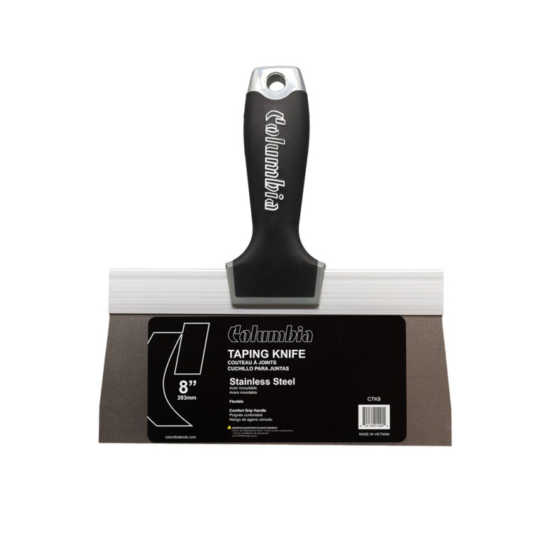 Couteau plaquiste de finition lame inox Columbia
