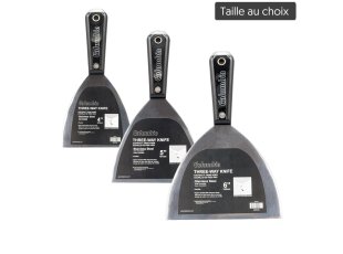 Couteau à enduire Putty inox manche nylon, taille au choix - COLUMBIA