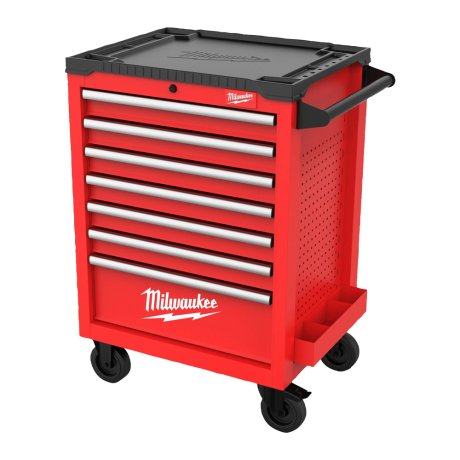 Servante d’atelier Toolguard™ 7 tiroirs 69 cm rouge - MILWAUKEE