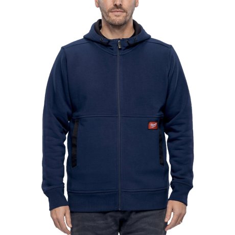 Sweat à capuche Gridiron™ bleu, taille 3XL - MILWAUKEE