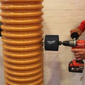 Scie cloche HCS PVC pour plastique et plaques de plâtre, taille au choix - MILWAUKEE