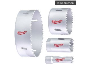 Scie cloche bi-métal Contractor™, taille au choix - MILWAUKEE