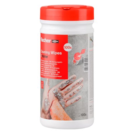 Lingettes nettoyantes Xtreme 100 pièces - FISCHER