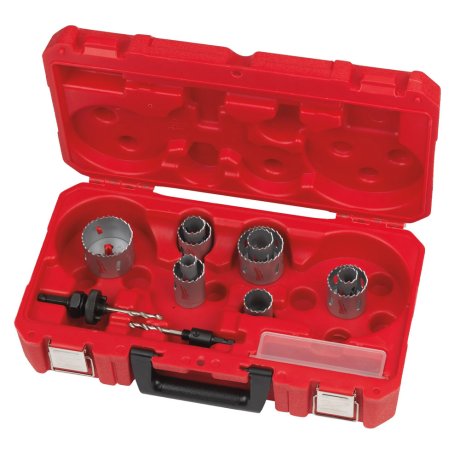 Coffret scies cloches bi-métal Contractor™ 14 pièces 19 à 57 mm - MILWAUKEE
