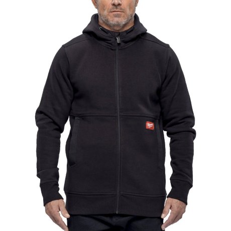 Sweat à capuche Gridiron™ noir, taille XL - MILWAUKEE