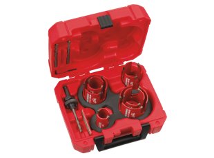 Coffret de scies cloches multi-matériaux Big Hawg™ TCT 10 pièces - MILWAUKEE