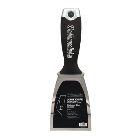 Couteau à enduire inox, manche confort grip 7,5 cm - COLUMBIA