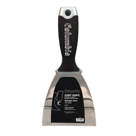 Couteau à enduire inox, manche confort grip 10 cm - COLUMBIA