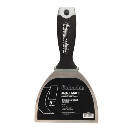 Couteau à enduire inox, manche confort grip 12,5 cm - COLUMBIA