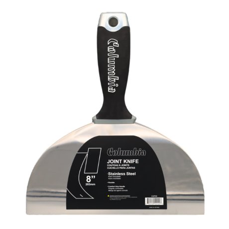 Couteau à enduire inox, manche confort grip 20,5 cm - COLUMBIA