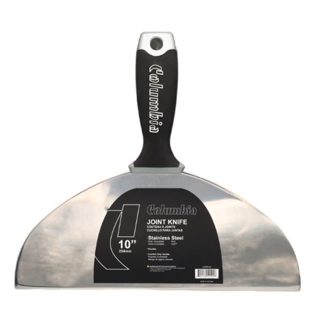 Couteau à enduire inox, manche confort grip 25,5 cm - COLUMBIA