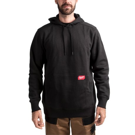 Sweat à capuche Midweight noir, taille S - MILWAUKEE