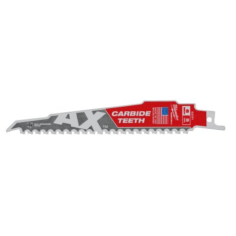 1 lame de démolition AX™ carbure pour bois 150 mm x 5 TPI - MILWAUKEE