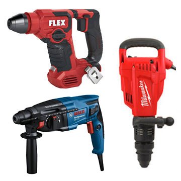 Perforateurs et burineurs pour perçage