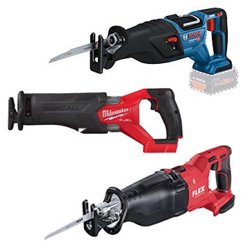 Scies sabres à une main et pendulaires