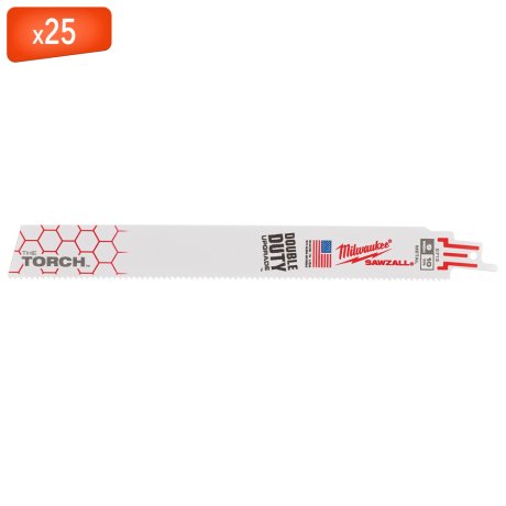 25-lames-scie-sabre-de-demolition-The-Torch-Heavy-Duty-pour-metal-230-mm-x-10-TPI-MILWAUKEE