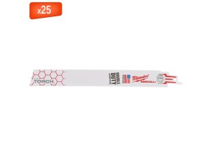 25-lames-scie-sabre-de-demolition-The-Torch-Heavy-Duty-pour-metal-230-mm-x-14-TPI-MILWAUKEE