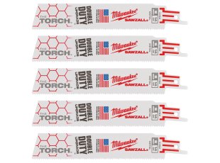 5-lames-scie-sabre-de-demolition-The-Torch-Heavy-Duty-pour-metal-150-mm-x-14-TPI-MILWAUKEE